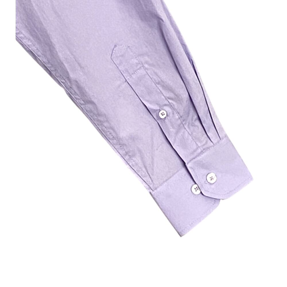 Nick Graham Shirt Men's Small 14.5-15 32/33 Shirt & Tie Lavender Modern Fit NEW - Picture 7 of 13